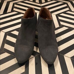 Eric Michael Grey Suede Wedges